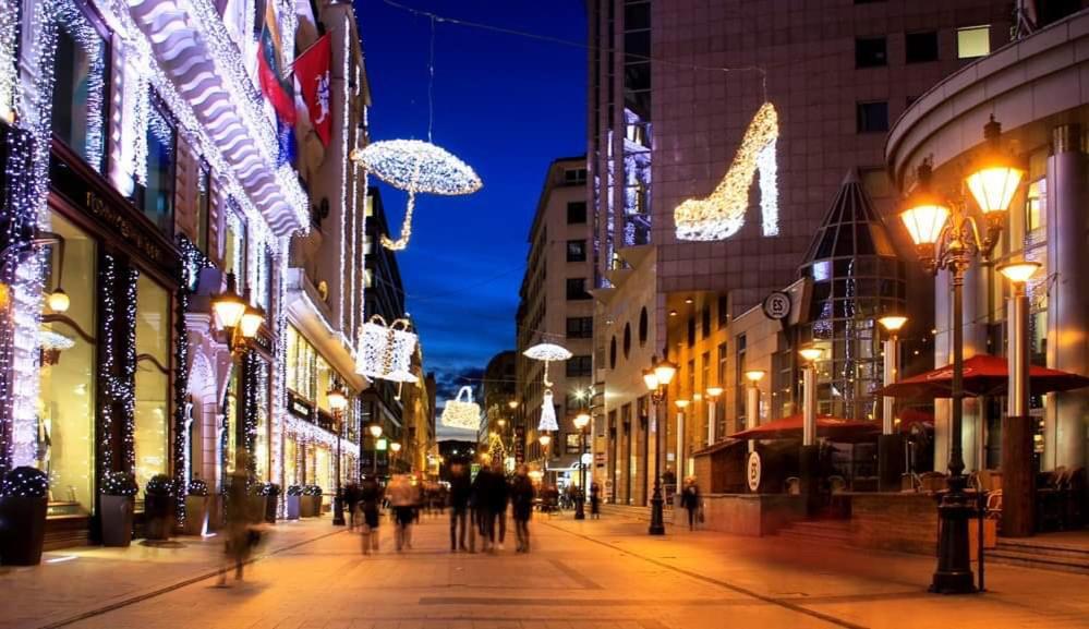 Budapest Hideout In Style With Free Parking - Luxury Apartment Eksteriør bilde